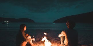smores-around-a-beach-bonfire-camping-trip